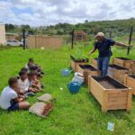 Adults participating in a practical skills development session